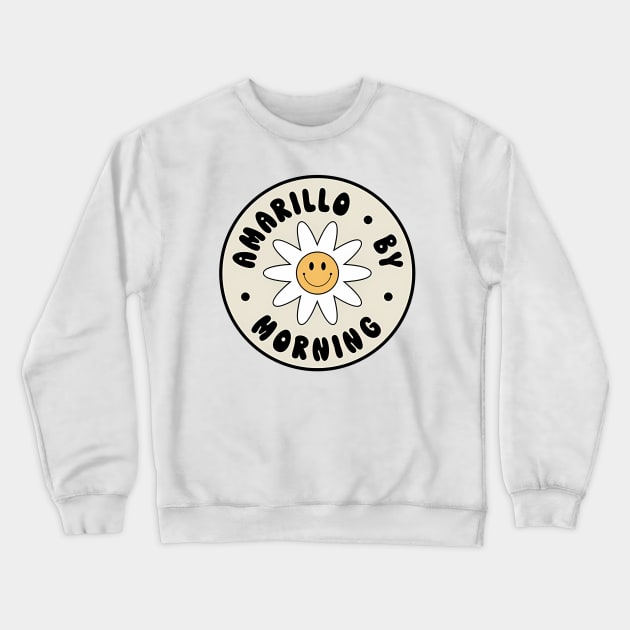 Morning amarillo Crewneck Sweatshirt by Zackstrom Studio